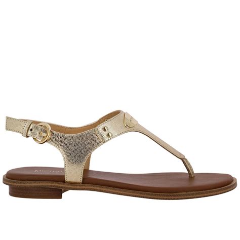 sandalen michael kors schuhe damen|Flache Designer.